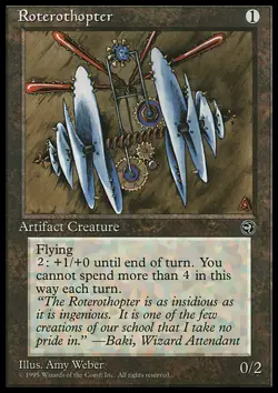 Magic the Gathering MTG Roterothopter (109) Homelands NM - Image 1