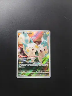 Pachirisu 208/198 Scarlet & Violet NM Illustration Rare Pokemon Card - Image 1
