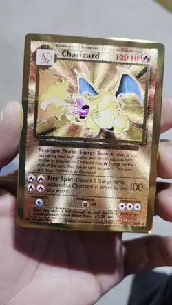Pokemon Celebrations Gold Metal Charizard & Pikachu Cards 25th Anniversary Base - Image 2