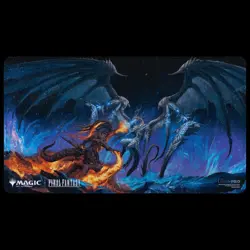 Magic: The GatheringR-FINAL FANTASYT Bahamut and Ifrit Holofoil Playmat - Image 2