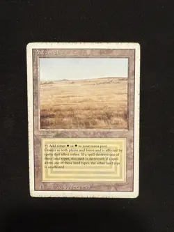 🔥Magic The Gathering Savannah Revised Edition MP/HP Dual Land 🔥🔥 - Image 1