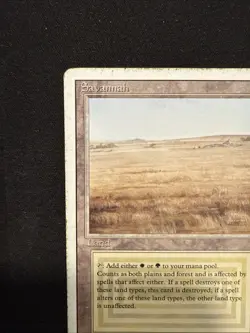 🔥Magic The Gathering Savannah Revised Edition MP/HP Dual Land 🔥🔥 - Image 2
