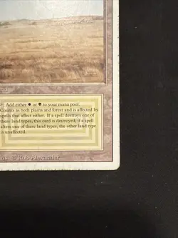 🔥Magic The Gathering Savannah Revised Edition MP/HP Dual Land 🔥🔥 - Image 4