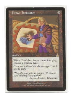 URZA'S INCUBATOR DESTINO URZA English MTG Near Mint LP / EX Urza's Destiny - Image 1