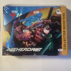 Collector Booster Box Aetherdrift DFT MTG New Sealed English - Image 1