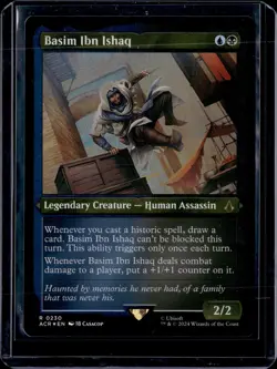 MTG: Assassin's Creed #230 Basim Ibn Ishaq (Foil Etched) 🏡 - Image 1