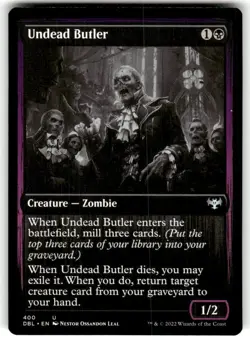 Undead Butler Innistrad: Crimson Vow Regular MTG Double Feature - Image 1