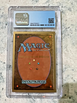 Sol Ring - Collectors Edition Int - NM+ Graded CGC - Front is Flawless - Image 2