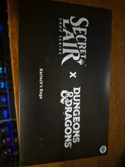Magic the Gathering Secret Lair x Dungeons & Dragons Karlach's Rage Non Foil - Image 1