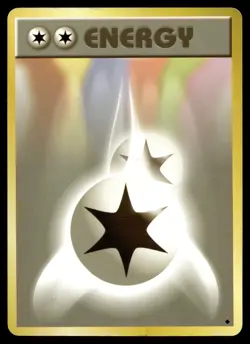 DOUBLE COLORLESS ENERGY UNCOMMON BASE SET POKEMON JAPANESE - Image 1