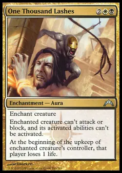 Magic the Gathering MTG One Thousand Lashes (183) Gatecrash NM - Image 1