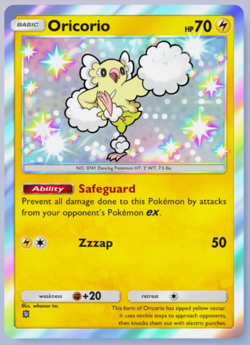 (EN) Oricorio Shiny - Mega Pack - Pokemon TCG Pocket PTCGP - Image 1