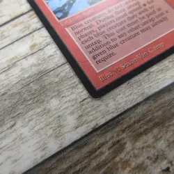 Magic The Gathering Magnetic Mountain Arabian Nights 1993 LP Excellent Ungraded - Image 2