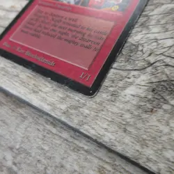 Magic The Gathering MTG Dwarven Demolition Team Beta Limited Ed HP Fair Ungraded - Image 4