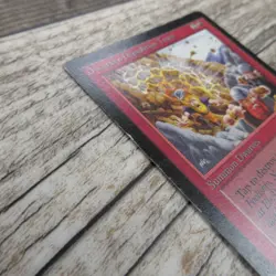 Magic The Gathering MTG Dwarven Demolition Team Beta Limited Ed HP Fair Ungraded - Image 5