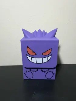 NEW - Pokemon Center TCG Deck Buddies Gengar Deck Box - Sealed - Image 1