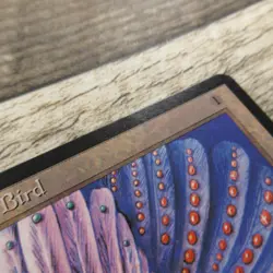 Magic The Gathering MTG Jeweled Bird Arabian Nights 1993 MP Good Ungraded *FLAW - Image 2