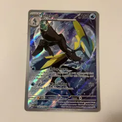 English Inteleon 142/132 Illustration Rare IR Pokemon TCG Mega Evolution - Image 1