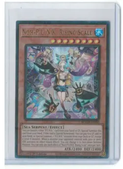 Yu-Gi-Oh! TCG Noh-P.U.N.K. Rising Scale - BLMM-EN050 Ultra Rare PACK FRESH - Image 1