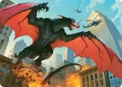 1 x Grendel, Spawn of Knull Art Card - Art Series: Marvel's Spider-Man - NM-Mint - Image 1