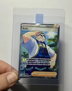 Kofu 165/142 (NM) IR Scarlet & Violet: Stellar Crown 2024 Pokemon Card - Image 3