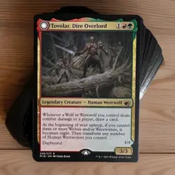 Tovolar, Dire Overlord WEREWOLVES TRIBAL Magic MTG Commander Deck - Image 1