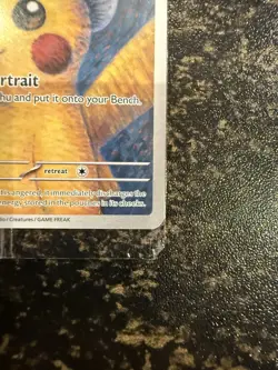 Pokemon x Van Gogh: Pikachu with Grey Felt Hat - 085 Promo Card - SEALED - Image 3
