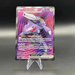 Genesect ex Secret Rare Full Art SV Black Bolt Pokemon TCG Card 161/086 - Image 1