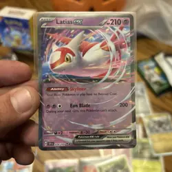 Pokemon TCG Latias EX Double Rare Card 076/191 Surging Sparks - Image 1