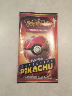 Pokemon TCG - Detective Pikachu Promo Pack Sealed Pokemon Cards - 2019 - Image 1