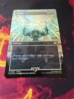 Ultima (Borderless) Foil 328 R FINAL FANTASY Near Mint - Image 1