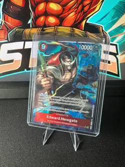 One Piece Card Game TCG - Edward Newgate OP02-004 Alt Art - PRB01 - English - Image 1