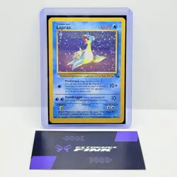 CARTA POKEMON CARD LAPRAS HOLO 10/62 - ITA - SET FOSSIL - LIGHT PLAYED - Image 1