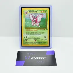 CARTA POKEMON CARD - VENOMOTH HOLO 13/64 - ITA - JUNGLE UNLIMITED - PLAYED -POOR - Image 1