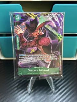 Dracule Mihawk (Illustration Box Vol.4) ST12-003 One Piece Promotion Cards Foil! - Image 1