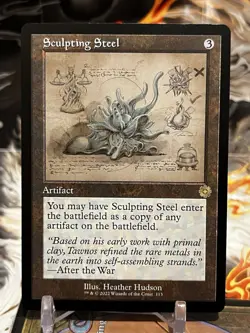 MTG | Sculpting Steel (Retro Schematic) [BRO] NF - Image 1