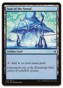 Seat of the Synod #323 (NM) Commander 2016 C16 Magic MTG - Image 1