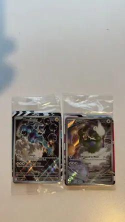 Pokemon Black Bolt & White Flare ETB Promos [New Sealed] Thundurus and Tornadus - Image 1
