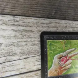 Magic The Gathering MTG Deathgrip Alpha Limited Edition MP Good Ungraded - Image 3