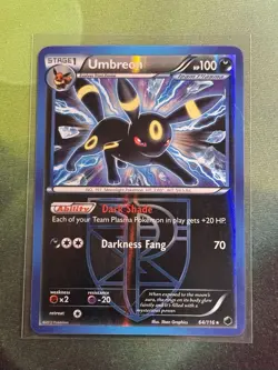 Pokemon - Umbreon (Team Plasma) 64/116 Reverse Holo - Plasma Freeze LP - Image 1