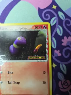 Pokemon TCG EX Dragon Frontiers Ekans (Delta Species) 47/101 Reverse Holo NM - Image 3