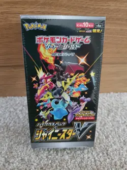 Pokemon - Shiny Star V 1st Edition 1st Print Booster Box S4a Japanese Sealed - Image 1