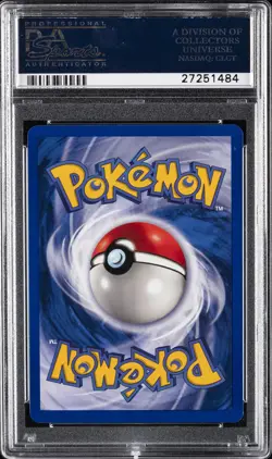 1999 POKEMON GAME RED CHEEKS-SHADOWLESS #58 PIKACHU PSA 10 - Image 2