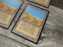 LOT OF 4 Magic The Gathering MTG Desert Land Arabian Nights 1993 Ungraded LP/MP - Image 3