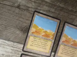 LOT OF 4 Magic The Gathering MTG Desert Land Arabian Nights 1993 Ungraded LP/MP - Image 5