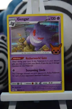 Pokemon TCG Gengar Trick or Trade Booster Bundle 2023 066/196 Holo Rare NM/M - Image 1