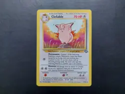 Pokemon - Clefable 17/64 Rare Jungle - Image 1