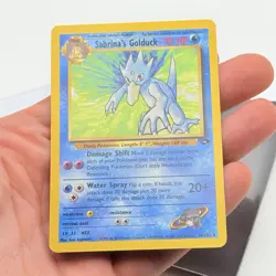 CARTA POKEMON SABRINA‘S GOLDUCK 30/132 - ENG - GYM CHALLENGE - NEAR MINT - Image 3