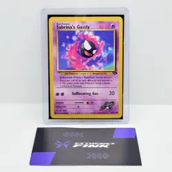 CARTA POKEMON SABRINA‘S GASTLY 97/132 - ENG - GYM CHALLENGE - NEAR MINT - Image 1