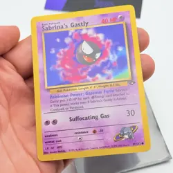 CARTA POKEMON SABRINA‘S GASTLY 97/132 - ENG - GYM CHALLENGE - NEAR MINT - Image 3